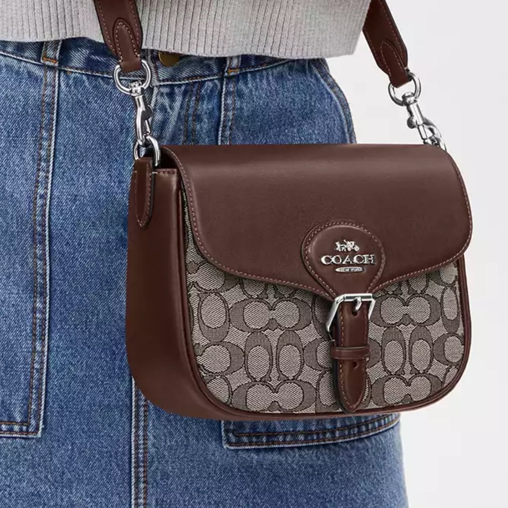 Coach Brown Crossbody Bag - Picture 3 of 8